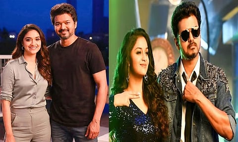 புதிய அத்தியாயத்தை தொடங்கும் விஜய்க்கு நடிகை கீர்த்தி சுரேஷ் வாழ்த்து