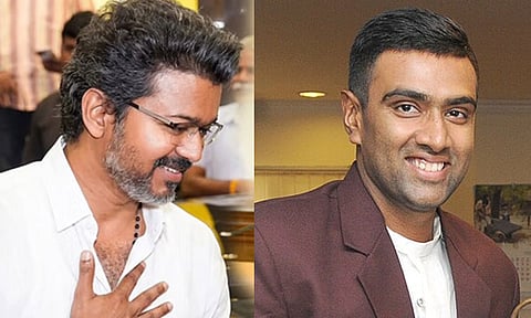 விஜய்க்கு கிரிக்கெட் வீரர் அஸ்வின் வாழ்த்து