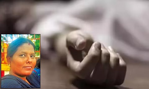நடத்தையில் சந்தேகம்: சுத்தியலால் அடித்து பெண் கொலை - கணவன் கைது