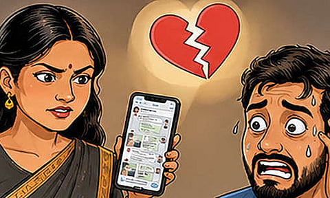 இன்ஸ்டாவில் பழகி கணவரை பழிவாங்கிய மனைவி..ஆசை வலையால் வீழ்ந்தார்..!