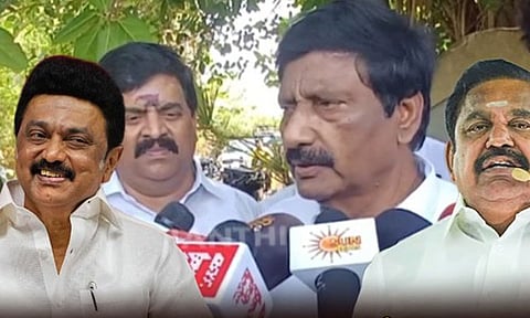 மு.க.ஸ்டாலின் தோல்வி: எடப்பாடி பழனிசாமி வருத்தப்பட்டார் - புதுச்சேரி அதிமுக மாநில செயலாளர் அன்பழகன்