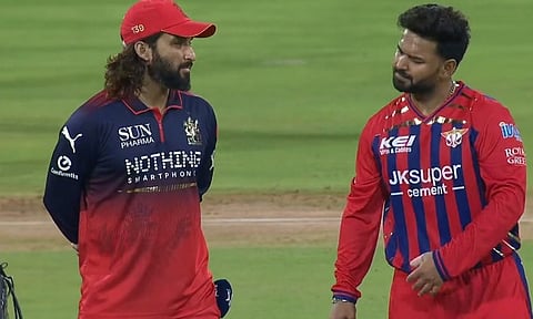 லக்னோ அணிக்கு எதிராக பெங்களுரு பந்துவீச்சு தேர்வு