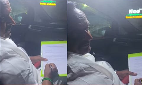 அ.ம.மு.க. எம்.எல்.ஏ. கையெழுத்திட்ட வீடியோ வெளியீடு; டி.டி.வி. தினகரன் குற்றச்சாட்டுக்கு த.வெ.க. பதிலடி