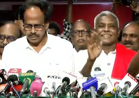 விஜய்யின் தவெகவுக்கு ஆதரவு என்ற முடிவை எடுத்தது ஏன்? கம்யூனிஸ்ட் கட்சிகள் கூட்டாக பேட்டி