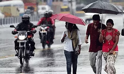 சென்னையின் பல்வேறு பகுதிகளில் பரவலாக மழை