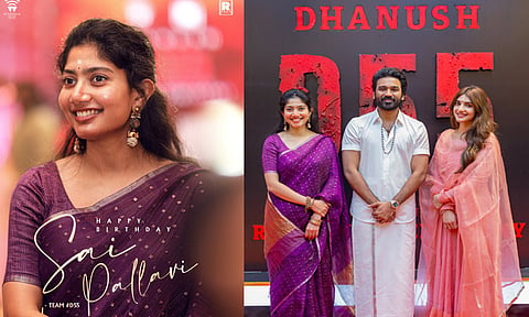 சாய் பல்லவி பிறந்த நாள்: போஸ்டர் வெளியிட்டு வாழ்த்திய தனுஷின் “டி55” படக்குழு