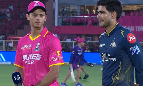 குஜராத்துக்கு எதிராக ராஜஸ்தான் பந்துவீச்சு தேர்வு