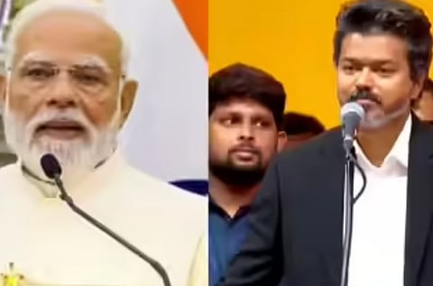 முதல்-அமைச்சர் விஜய்க்கு, பிரதமர் மோடி வாழ்த்து