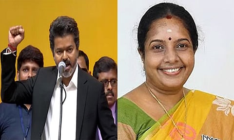 முதல் - அமைச்சர் விஜய்க்கு வானதி சீனிவாசன் வாழ்த்து
