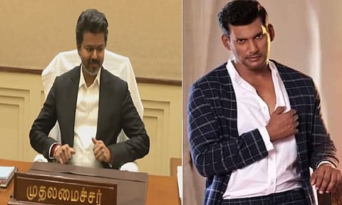 காவலர்கள் முதல் சாலைப் பிரச்சினை வரை.. முதல்-அமைச்சர் விஜய்க்கு நடிகர் விஷால் வைத்த கோரிக்கைகள்