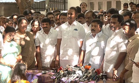 திமுகவோடு கூட்டணி பேசினார் எடப்பாடி பழனிசாமி - சி.வி.சண்முகம் பரபரப்பு குற்றச்சாட்டு