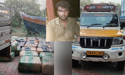இலங்கைக்கு கடத்த முயன்ற ரூ.50 லட்சம் மதிப்புள்ள பீடி இலைகள் திருச்செந்தூரில் பறிமுதல்