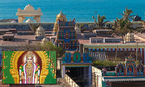 கன்னியாகுமரி: பகவதி அம்மன் கோவிலில் இன்று வைகாசி விசாக கால்நாட்டு விழா