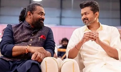 முதல் அமைச்சர் விஜயுடன் ஜனநாயகன் பட தயாரிப்பாளர் வெங்கட்நாராயணன் சந்திப்பு