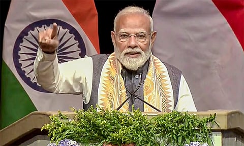 ‘இந்தியாவின் லட்சியங்கள் இனி அதன் எல்லைகளுக்குள் அடங்கி இருக்காது’ - பிரதமர் மோடி