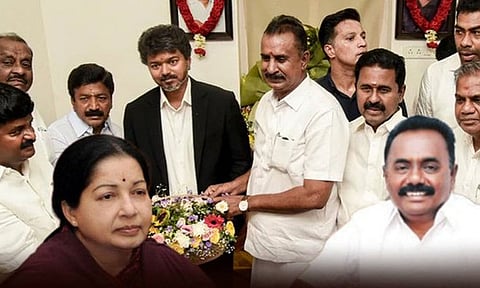 ஜெயலலிதா இருந்திருந்தால் விஜய்க்கு பூங்கொத்து கொடுத்தவர்களை அடுத்த நிமிடமே கட்சியில் இருந்து தூக்கி இருப்பார் - அதிமுக முன்னாள் எம்.பி., சிவசாமி