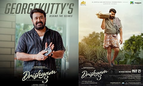 'திரிஷ்யம் 3' படத்தின் புதிய போஸ்டரை பகிர்ந்த மோகன்லால்
