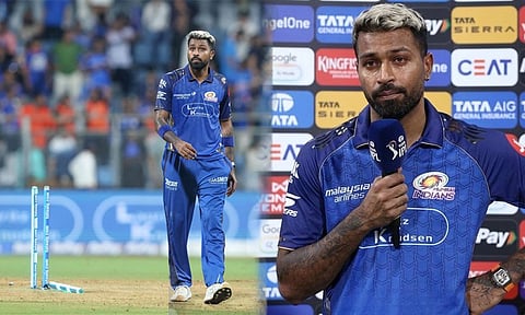 மைதானத்தில் ஆக்ரோஷம்... ஸ்டம்புகளை தட்டிவிட்ட ஹர்திக் பாண்ட்யாவுக்கு அபராதம்