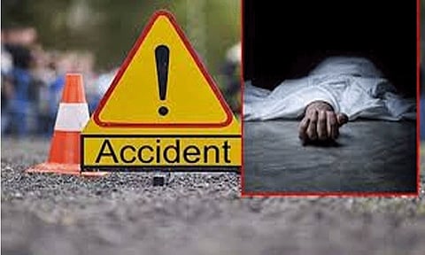 ராயக்கோட்டை அருகே பஸ் கவிழ்ந்து பெண் பலி;
20 பேர் படுகாயம்