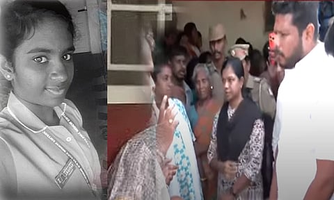 சிகிச்சையின்போது உயிரிழந்த செவிலியர் மாணவியின் குடும்பத்துக்கு அரசு சார்பில் உதவி