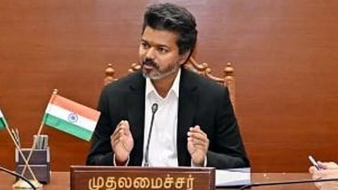 சட்டம் ஒழுங்கு பிரச்சினை: முதல் அமைச்சர் விஜய் ஆலோசனை