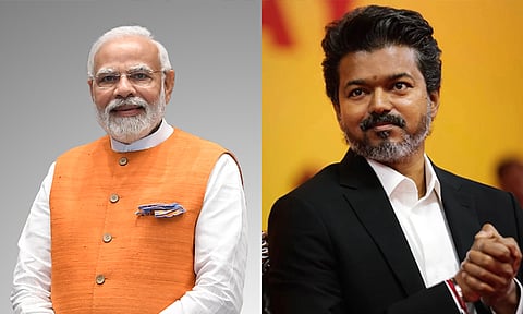 பரபரப்பான அரசியல் சூழலில்... பிரதமர் மோடியுடன் முதல்-அமைச்சர் விஜய் நாளை சந்திப்பு