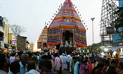 திருநள்ளாறு தேரோட்டம், திருநள்ளாறு பிரம்மோற்சவ விழா