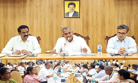 ஊரக வளர்ச்சி மற்றும் நீர்வளத்துறை அமைச்சர் என். ஆனந்த்