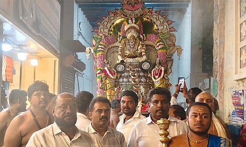கன்னியாகுமரி பகவதி அம்மன் கோவில் வைகாசி விசாக திருவிழா, வாகன பவனி