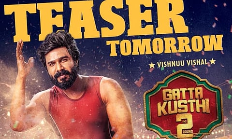 விஷ்ணு விஷாலின் “கட்டா குஸ்தி 2” படத்தின் டீசர் அப்டேட்