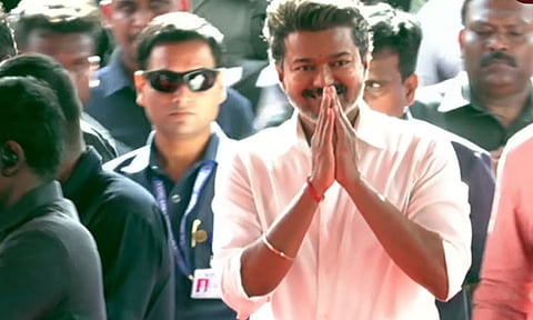 திருச்சி பொதுக்கூட்ட திடலில் முதல்-அமைச்சர் விஜய் உரை