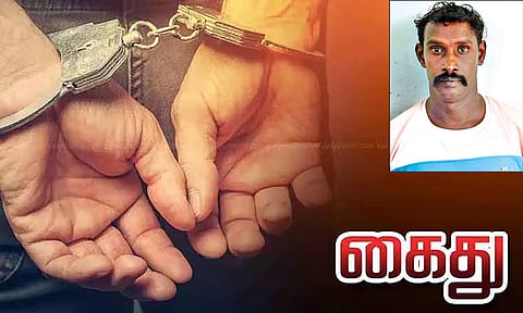 கள்ளத்தொடர்பு விவகாரத்தில் பயங்கரம்: தலையில் கல்லைப்போட்டு பெண் படுகொலை... 2-வது கணவர் கைது