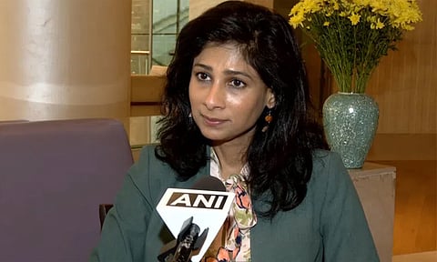 ‘மேற்காசிய போர் சூழலால் கச்சா எண்ணெய் விலை மேலும் உயரக்கூடும்’ - கீதா கோபிநாத்