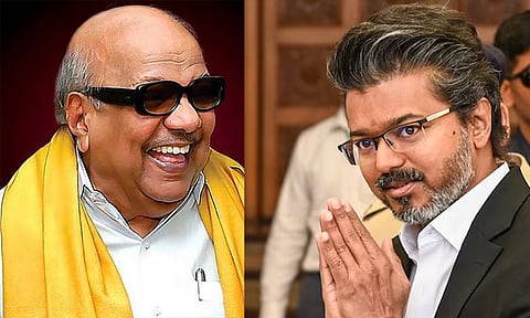 “கலைஞரின் பிறந்த நாளில் எனது வணக்கங்களை சமர்ப்பிக்கிறேன்..” - முதல்-அமைச்சர் விஜய் பதிவு