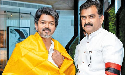 முதல்-அமைச்சர் விஜய்யுடன் துரை வைகோ எம்.பி. சந்திப்பு