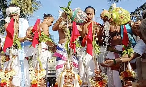 சிறுவாபுரி அகத்தீஸ்வரர் கோவில் கும்பாபிஷேக விழா