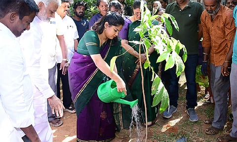 உலக சுற்றுச்சூழல் தினம்: சென்னையில் 5 லட்சம் மரக்கன்றுகள் நடும் பணி நடைபெற்றது