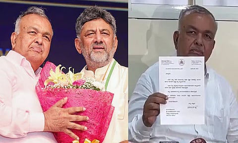 இலாகா ஒதுக்கீட்டில் அதிருப்தி... பதவியேற்ற 2 நாட்களில் மந்திரி பதவியை ராஜினாமா செய்த கர்நாடக எம்.எல்.ஏ.