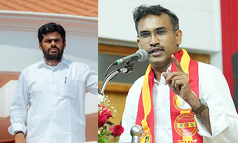 வேறு பெயரில் ரிலீஸ்... அண்ணாமலையின் புதிய இயக்கம் குறித்து அமைச்சர் அருண்ராஜ் பரபரப்பு பேட்டி