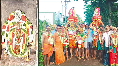 கரூர் மாவட்டம், நங்கவரம் அழகு முத்துமாரியம்மன் கோவில் திருவிழா