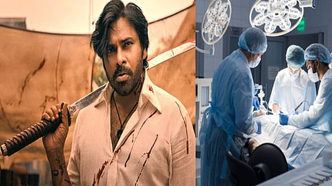 ஆப்ரேஷன் தியேட்டரில் ரசிகை சிகிச்சையின்போது ஒளிபரப்பப்பட்ட பவன் கல்யாணின் படம்