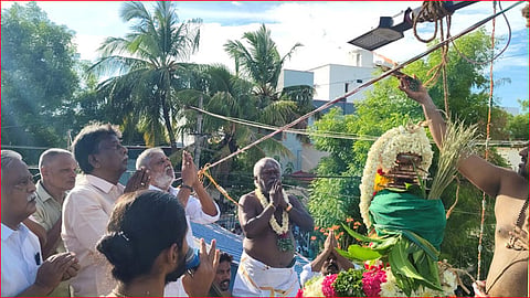 சங்கரன்கோவில்: எழில் நகர் சித்தி விநாயகர் கோவில் கும்பாபிஷேக விழா