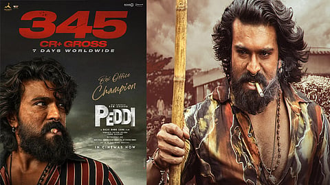 7 நாட்களில் ரூ345 கோடி வசூல் ஈட்டிய ராம் சரணின் “பெத்தி”