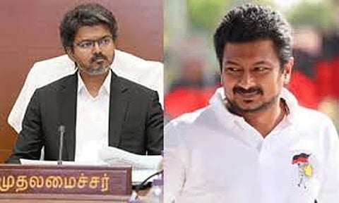 திமுகவின் சாதனைகளுக்கு ஸ்டிக்கர் ஒட்டியிருக்கிறது தவெக அரசு - உதயநிதி ஸ்டாலின் தாக்கு