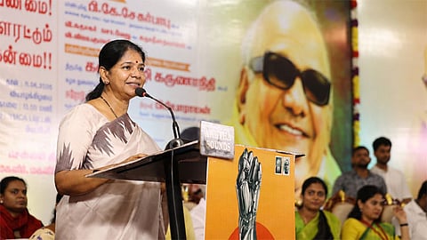 தனி மனித ஒழுக்கம்: முதலில் தனது கட்சியினருக்கு விஜய் சொல்ல வேண்டும் - கனிமொழி எம்.பி