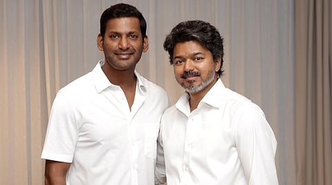 "பதவி மாறினாலும் நீங்கள் மாறவில்லை" - விஜய்யின் செயலை பாராட்டிய விஷால்