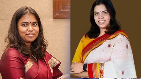 அமைச்சர் கீர்த்தனா பங்கேற்ற விழாவில் பேனர் கிழிப்பு