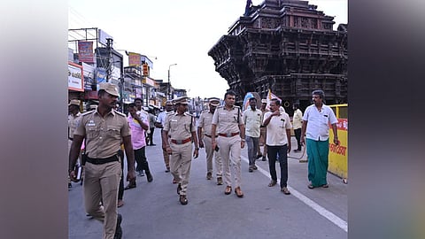போலீஸ் கமிஷனர் ஆய்வு