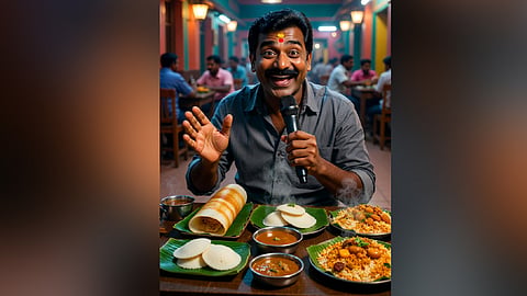 உணவு ரிவ்யூ செய்யும் யூடியூபர்