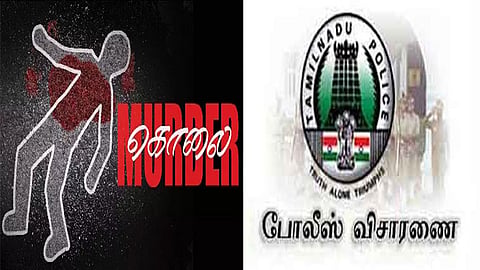 இரட்டை கொலை, போலீசார் விசாரணை